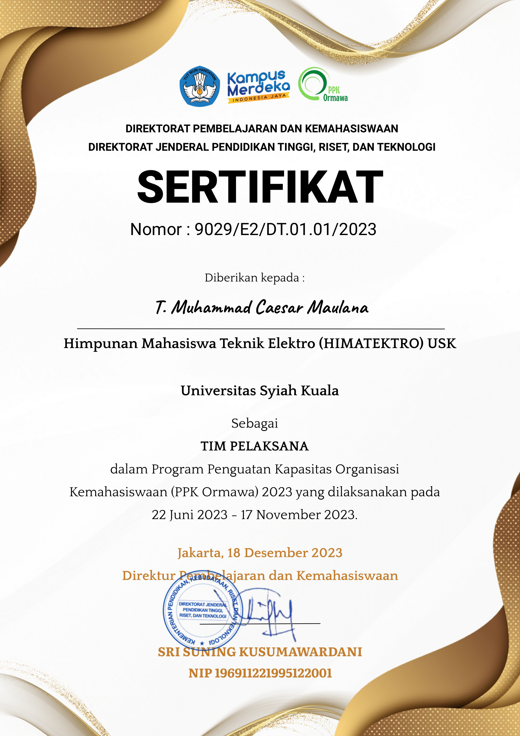 PPK Ormawa